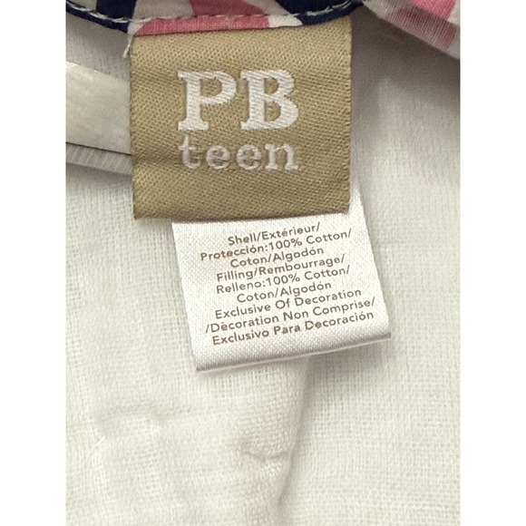 Pottery Barn Teen Patchwork Standard Pillow Shams 2 ‎ Boho 100% Cotton Rare HTF - Picture 5 of 9